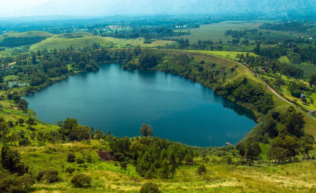 Craters of Uganda. Beautiful landscapes with epic folklore.